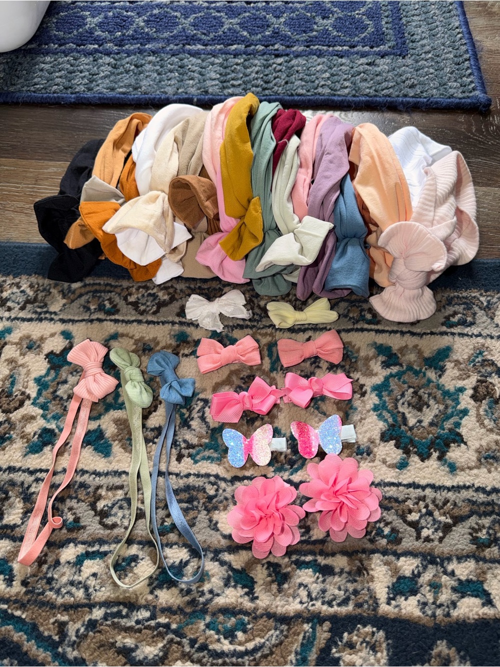 Assorted Girls Hair Accessories - Multicolor Headbands & Clips
